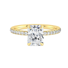 Load image into Gallery viewer, Where to buy Radiant Engagement ring wedding rings gold jewelry moissanite lab diamond  manila philippines
