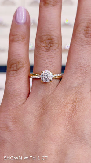 Moissanite Engagement Ring Wedding Rings Gold Jewelry Lab Diamond Manila Philippines