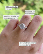 Load and play video in Gallery viewer, Moissanite Lab Diamond Engagement Ring Wedding Rings Manila Philippines
