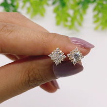 Load and play video in Gallery viewer, Lab diamond earrings Moissanite Engagement ring Wedding Rings Manila Philippines
