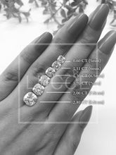 Load image into Gallery viewer, Cushion Lab Diamond Engagement Ring Moissanite Wedding Rings Manila Philippines
