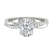 Load image into Gallery viewer, Lab Diamond Engagement Ring Wedding Rings Gold Jewelry Manila Philippines Moissanite
