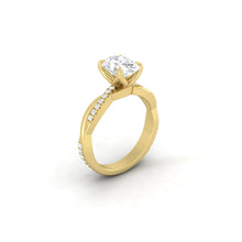 Load image into Gallery viewer, Lab Diamond Engagement Ring Wedding Rings Gold Jewelry Manila Philippines Moissanite
