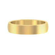 LUCCE AMORE™ Brushed 5mm 14K Yellow Gold