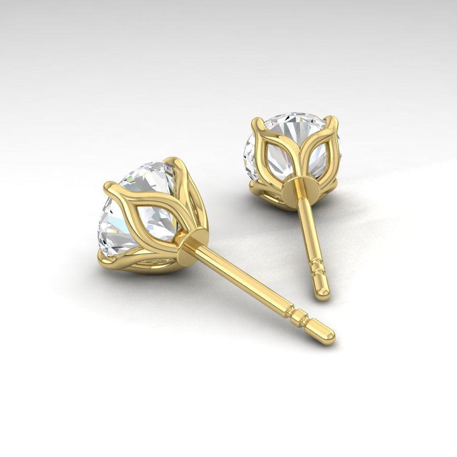 Load image into Gallery viewer, Lab diamond earrings Engagement ring Moissanite Wedding Bands Manila Philippines
