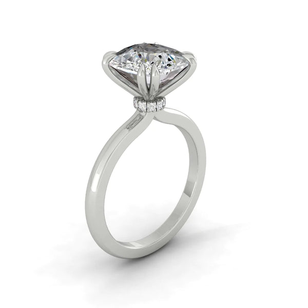 Cushion Lab Diamond Engagement Ring Moissanite Wedding Rings Manila Philippines