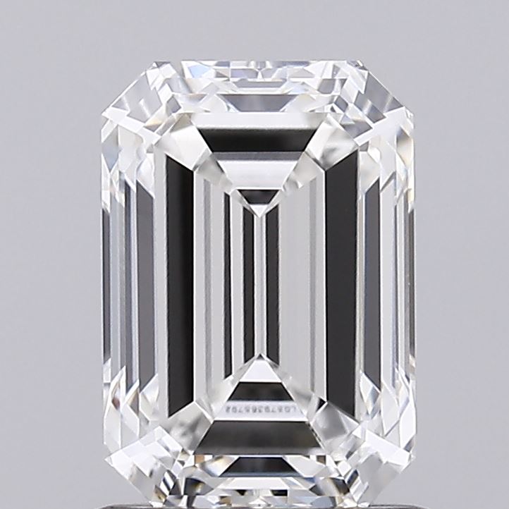 1.22ct EMERALD Diamond F IF EX - IGI 579365792